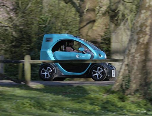 Wayve vehicle using RL to self drive