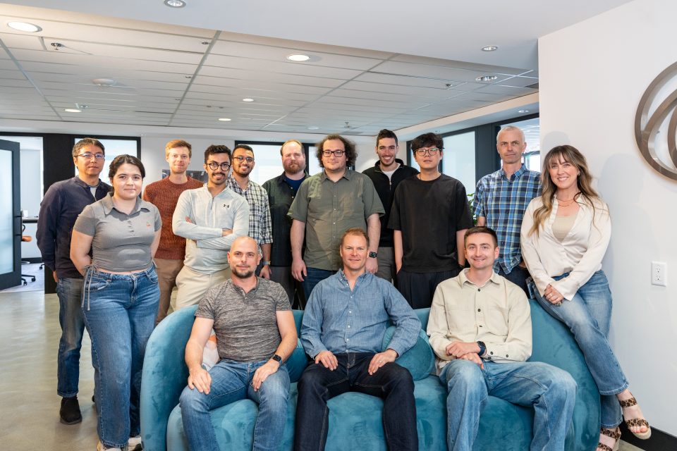 group of people in an office
