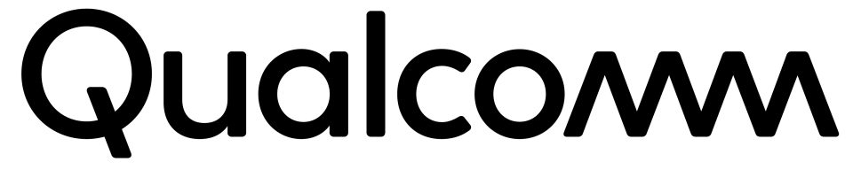 black qualcomm logo